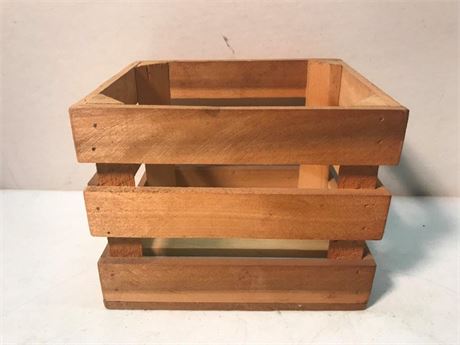 Small Wooden Crate