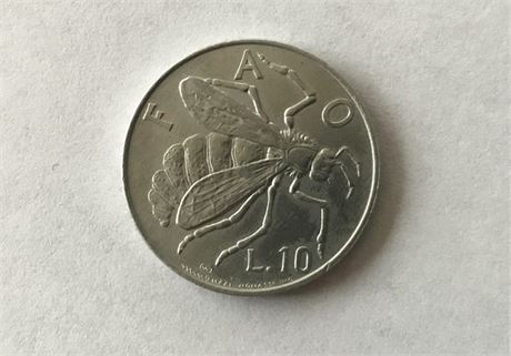 1974 San Marino 10 Lire