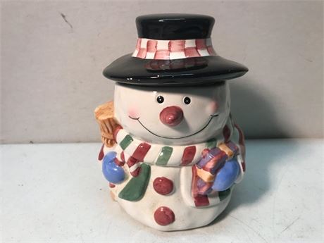 Snowman Cookie Jar