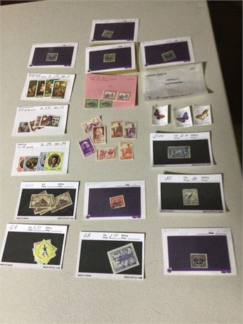 Unique Collection of Postage Stamps