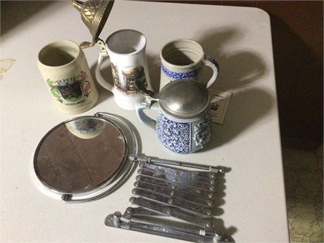 Miscellaneous Mugs and Unique Glass Items
