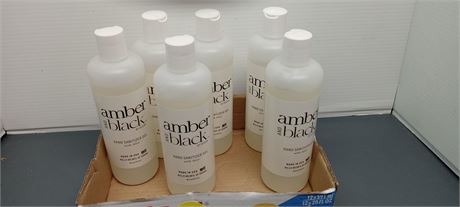 Amber & Black Hand Sanitizer Gel With Aloe