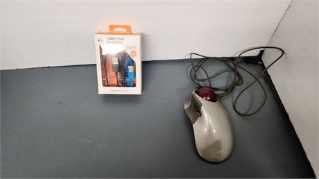 Cable 3 Pack & Computer Mouse