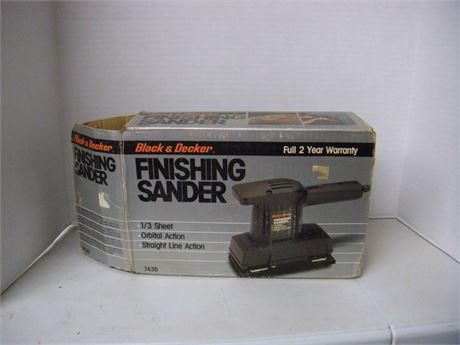 Black & Decker Finishing Sander