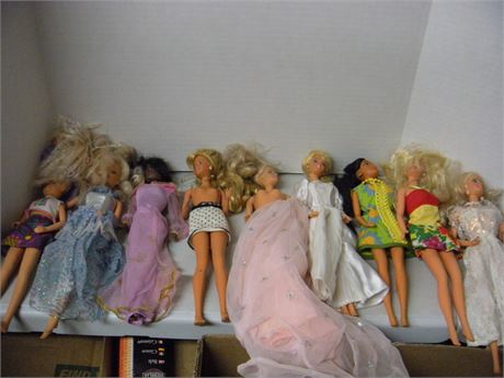 Lot Of Barbies & Misc. Dolls