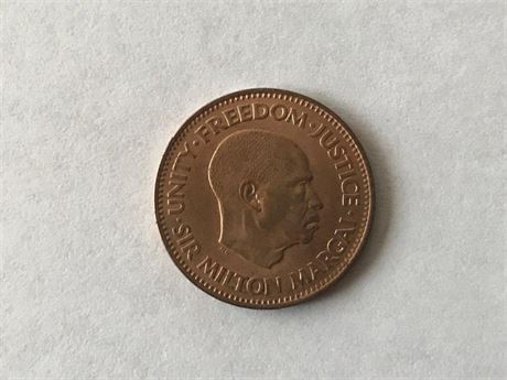 1964 Sierra Leone 1/2 Cent