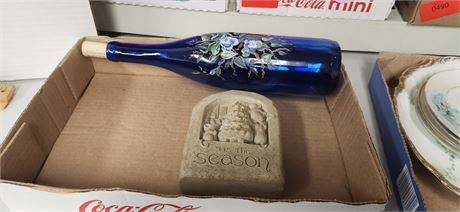 Decorative Wine Bottle & Christmas Decoration