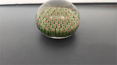 Vintage Glass Paperweight