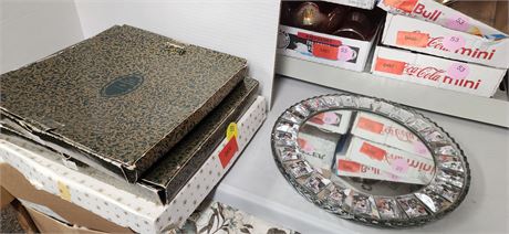 Brass Plates & Unique Mirror & Misc.
