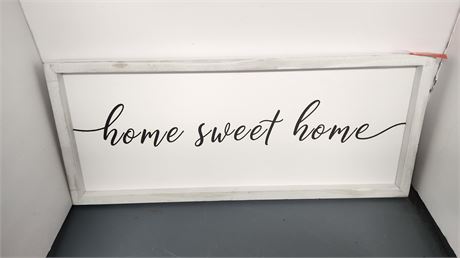 Home Sweet Home Wood Sign