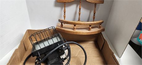 Shelf & light