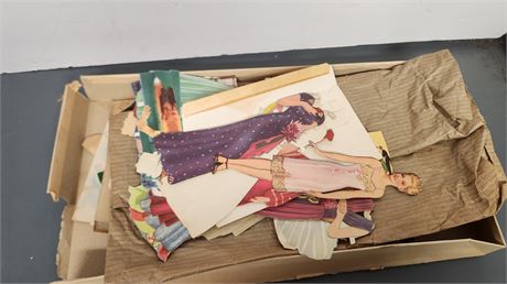 Vintage Paper Dolls & Doll Clothes