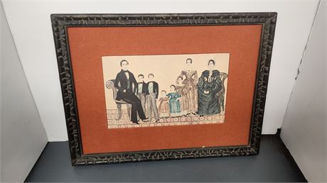 Vintage Family Group Picture