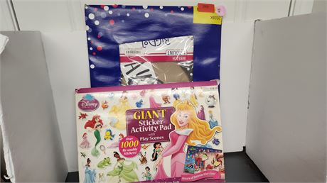 Giant Sticker Book & Misc.