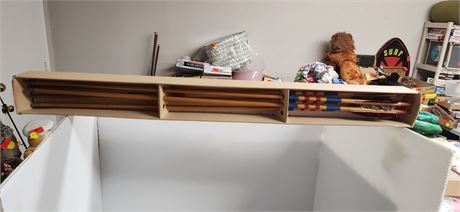 Wood shaft arrows