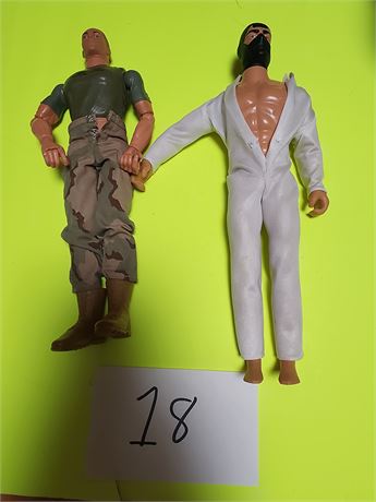 2 Gi Joe Figures 1992 and 1996 12"