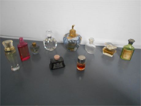 Lot Of Vintage Perfume Bottles