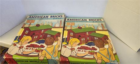 Halsom American Bricks Building Blocks