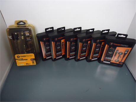 Tough Tested 6Ft. Stereo Braided Cable & Lightning Pro Charger