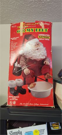 Oh! My Feet Hurt Animated Santa