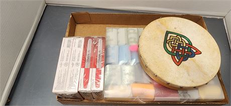 Sharpies & Yarn & Drum