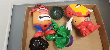 2 Mr. Potato Head Toys