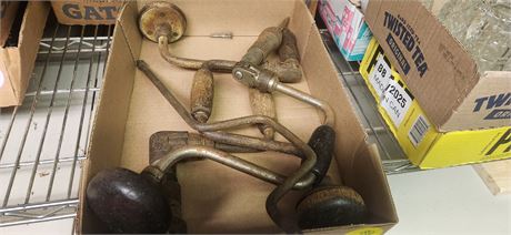 Vintage Hand Drills