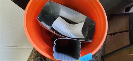 Multi Purpose Bucket & Misc. Down Spout Pieces