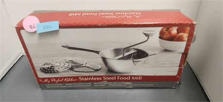 My Perfect Kitchen Stainless Steel Food Mill