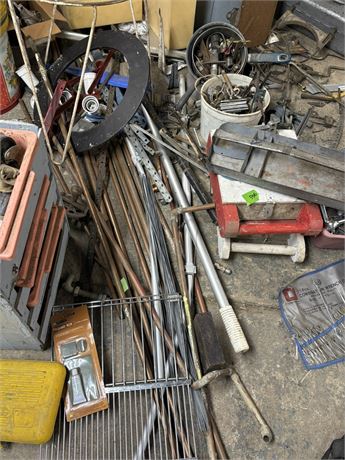 Copper, Steel, Hardware and Tool Lot