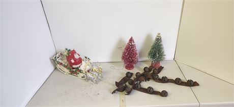 Lot Of Vintage Christmas Decorations