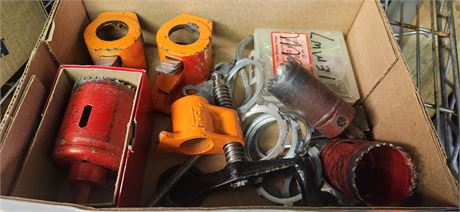 Metal Hole Saw & Misc. Items