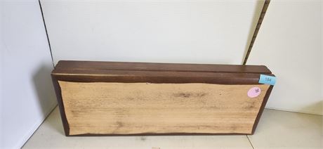 Lined Wood Storage Box