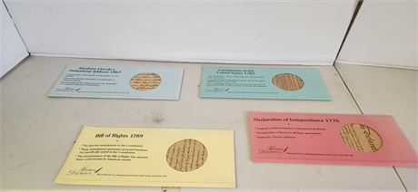 Historical Documents Co. Collectible  Reproductions