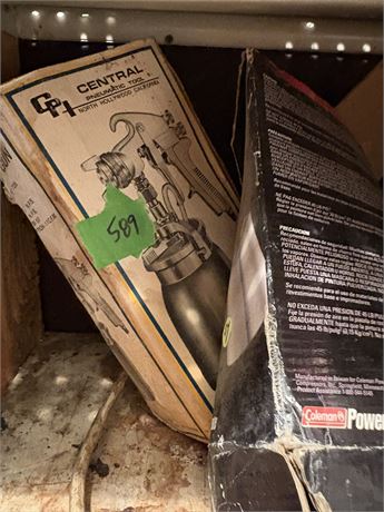 Central Pneumatic Paint Sprayer