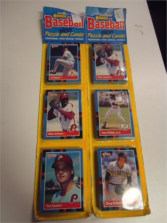 Donruss Baseball 1988 Puzzle & Cards