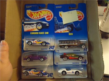 6 Vintage Hot Wheels