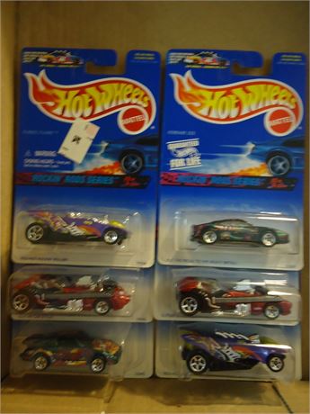 6 Vintage Hot Wheels