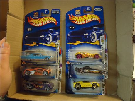 6 Vintage Hot Wheels