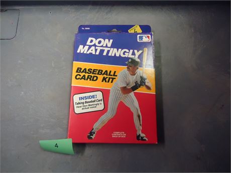 Don Mattingly Baseball Card Kit