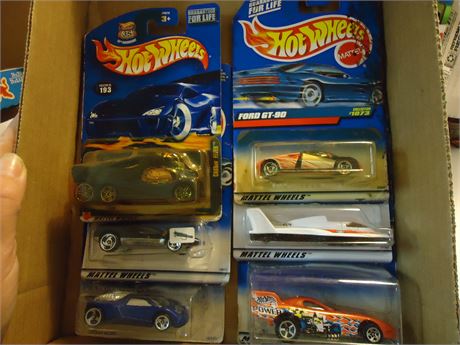 6 Vintage Hot Wheels