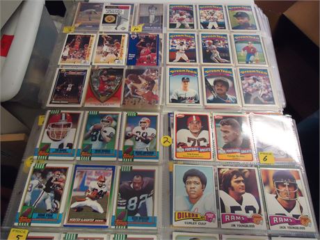 Football & Basketball & Baseball Cards