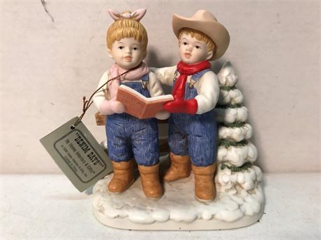 1998 Home Interiors Denim Days "Let's Go Caroling" #15341-98