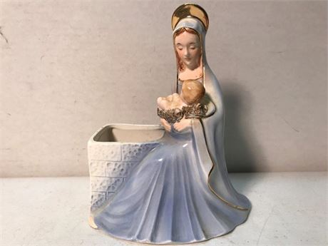 1959 Samson Import Co. #345 Madonna & Baby Jesus Planter