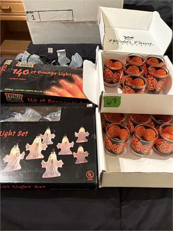 Halloween Lights and Candles