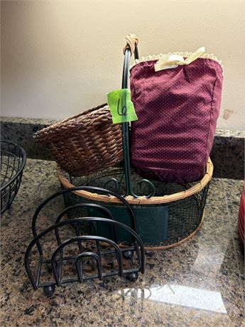 Baskets, Napkin Holder