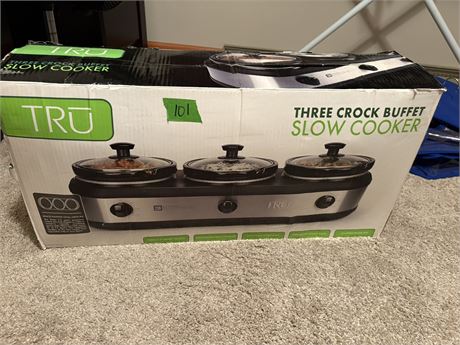 3 Buffet Slow Cooker