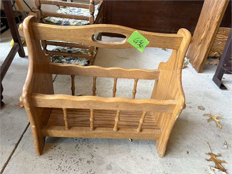Vintage Magazine Rack