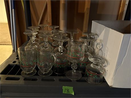 Holiday Glassware