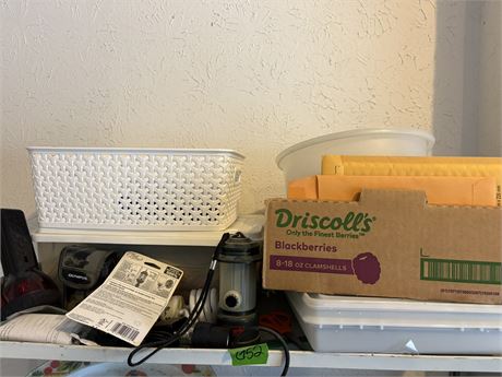 Shelf Lot, Flashlight,
